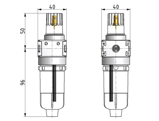 Afbeeldingen van Olienevelaar micro G⅛" BG0