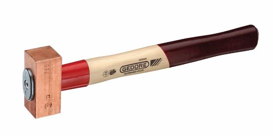 Afbeeldingen van GEDORE Koperen hamer ROTBAND-PLUS 2000g