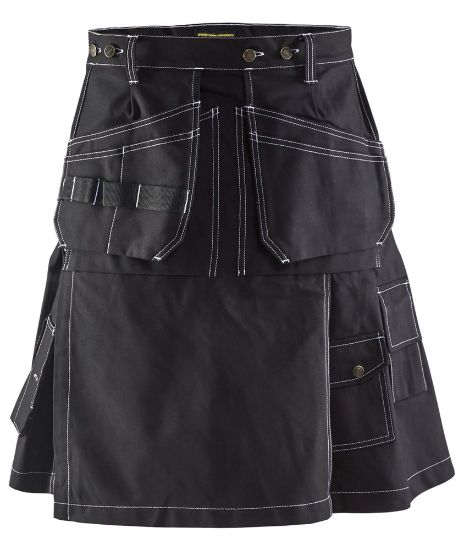 Afbeeldingen van BLÅKLÄDER Kilt 8566 zwart C54