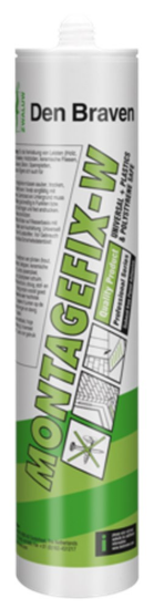 Afbeeldingen van ZWALUW Montagelijm Montagefix-W wit 310ML