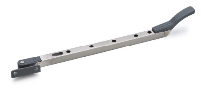 Afbeeldingen van Raamuitzetter RVS-antraciet naar buiten