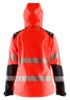 Afbeeldingen van BLÅKLÄDER Softshell jack dames 4791 High Vis rood/zwart XS