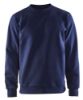 Afbeeldingen van BLÅKLÄDER Sweatshirt jersey ronde hals 3364 marineblauw M