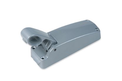 Afbeeldingen van Eindkast met vastzetter zilvergrijs