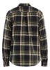 Afbeeldingen van BLÅKLÄDER Overhemd flanel 3288 donker herfstgroen/zwart XS