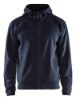 Afbeeldingen van BLÅKLÄDER Hoodie met rits 3363 donker marineblauw/zwart L