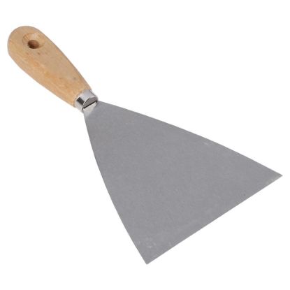 Afbeeldingen van COPENHAGEN PRO Plamuurmes met houten handvat 125MM