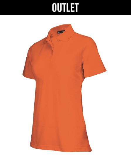 Afbeeldingen van TRICORP Poloshirt dames 201015 oranje 2XL