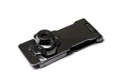 Afbeeldingen van Overval met cilinderslot verchroomd 100X40MM