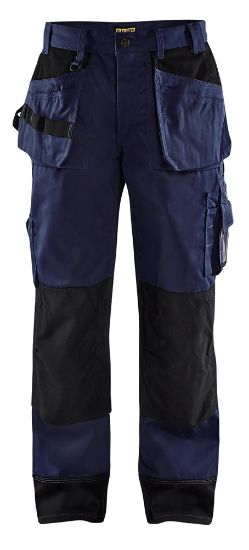 Afbeeldingen van BLÅKLÄDER Werkbroek 1503 marineblauw/zwart C62