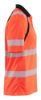 Afbeeldingen van BLÅKLÄDER Poloshirt UV 3595 High Vis rood/zwart L