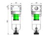 Afbeeldingen van Fijnfilter G⅛" 0.01µ H.AUTO.DR. BG0