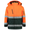 Afbeeldingen van TRICORP Parka ISO20471 bi-colour 403004 fluor oranje/groen L