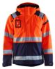 Afbeeldingen van BLÅKLÄDER Shelljack 4987 High Vis oranje/marineblauw S