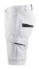Afbeeldingen van BLÅKLÄDER Schildersshort met stretch 1094 wit/donkergrijs C52