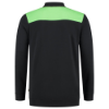 Afbeeldingen van TRICORP Polosweater bi-colour Naden 302004 zwart/limoen 2XL