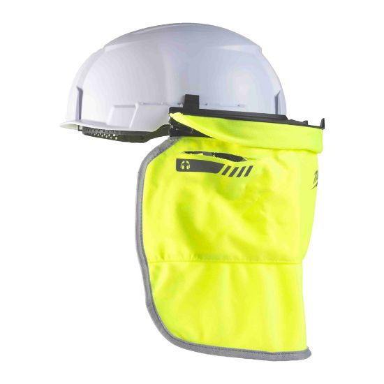 Afbeeldingen van MILWAUKEE Zon-/nekbescherming geel t.b.v. helm BOLT 100/200