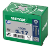 Afbeeldingen van SPAX Universele schroef verzonkenkop WIROX voldraad PZ1 3X17MM
