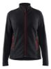 Afbeeldingen van BLÅKLÄDER Microfleecevest dames 4766 zwart/rood 3XL