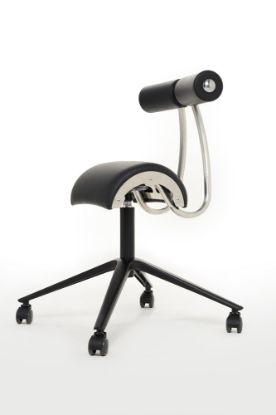 Afbeeldingen van MATADOR Bureaustoel ZAMI Back Stretch zwart 600X600X850MM