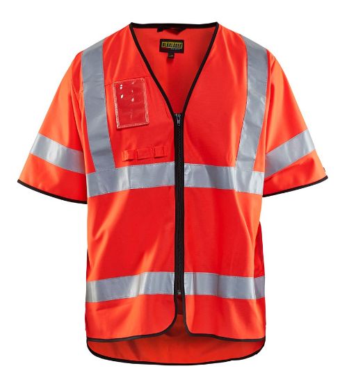 Afbeeldingen van BLÅKLÄDER Signalisatievest Klasse 3 3023 High Vis rood XS/S