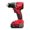 Afbeeldingen van MILWAUKEE Accu boorschroefmachine compact M18BLDDRC-202 18V 2x 2,0Ah in HD-Box