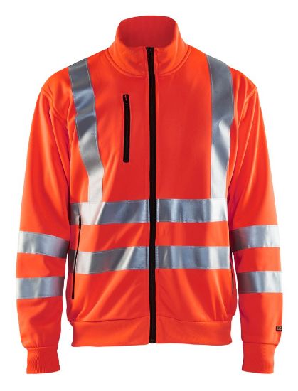 Afbeeldingen van BLÅKLÄDER Sweater 3358 High Vis rood M