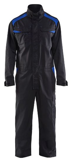 Afbeeldingen van BLÅKLÄDER Overall industrie 6054 zwart/korenblauw C54