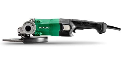 Afbeeldingen van HIKOKI Haakse slijper G23BYEWDZ 230V 2200W 230MM met rem LVB dodemans schakelaar BL in doos