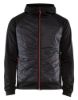 Afbeeldingen van BLÅKLÄDER Hybride sweater 3463 zwart/rood XL