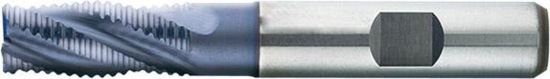 Afbeeldingen van FORUM Ruwfrees HSS-Co8% DIN844 type NR Z4 TiAiN kort 10,0MM