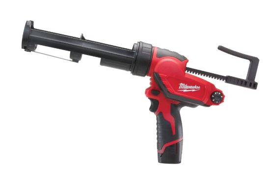 Afbeeldingen van MILWAUKEE Accu kit-/lijmpistool subcompact M12PCG/310C-201B met 310ML patroonhouder