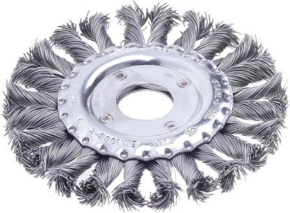 Afbeeldingen van FORUM Ronde borstel getordeerd staaldraad 115MM