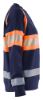 Afbeeldingen van BLÅKLÄDER Sweater dames 3409 marineblauw/High Vis oranje S