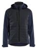 Afbeeldingen van BLÅKLÄDER Hybride jack 4743 donker marineblauw/zwart 4XL
