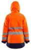 Afbeeldingen van BLÅKLÄDER Winterparka dames 4472 High Vis oranje/marineblauw L