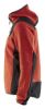 Afbeeldingen van BLÅKLÄDER Gebreid jack met softshell 5940 gebrand rood/zwart 2XL