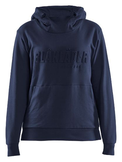 Afbeeldingen van BLÅKLÄDER Hoodie 3D dames 3560 donker marineblauw M