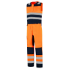 Afbeeldingen van TRICORP Bodybroek High Vis bi-colour 753007 fluor oranje/inkt 48