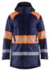 Afbeeldingen van BLÅKLÄDER Winterparka 4485 marineblauw/High Vis oranje S