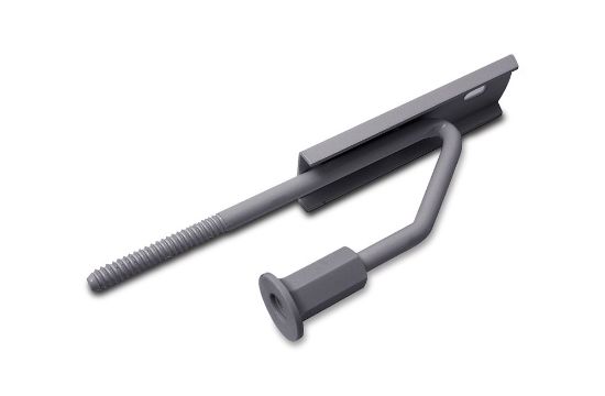 Afbeeldingen van Vensterbankdrager wit geëpoxeerd 180MM