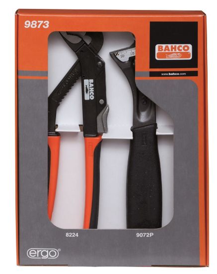 Afbeeldingen van BAHCO Loodgietersset ERGO 190X25MM 2x