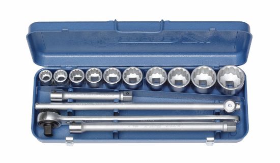 Afbeeldingen van GEDORE Dopsleutelset ¾" D 32 EAU-2 UD-profiel 15/16-2" 14x