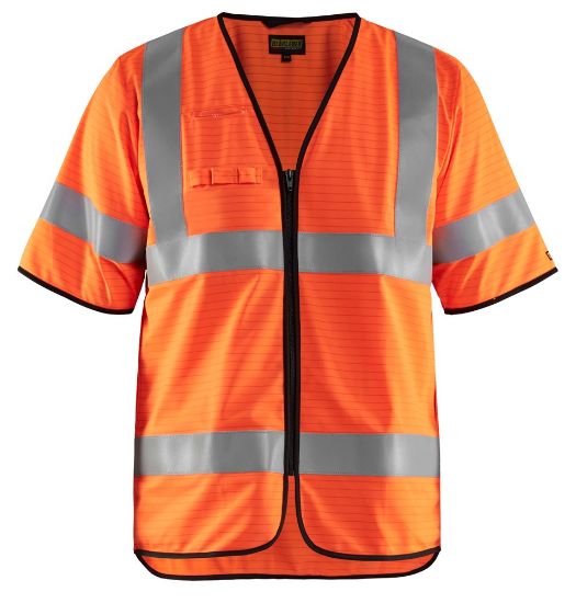 Afbeeldingen van BLÅKLÄDER Veiligheidsvest Multinorm 3034 High Vis oranje L/XL