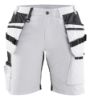 Afbeeldingen van BLÅKLÄDER Schildersshort dames met stretch X1900 7171 wit/zwart C44