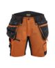 Afbeeldingen van BLÅKLÄDER Short dames met 2-weg stretch 7175 roest/zwart C38