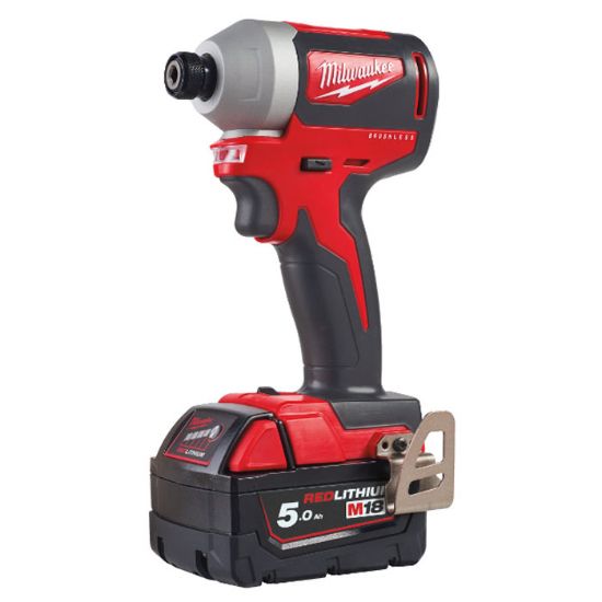 Afbeeldingen van MILWAUKEE Accu slagschroevendraaier ¼" M18BLID2-502X koolborstelloos