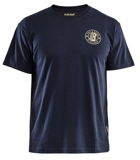 Afbeeldingen van BLÅKLÄDER T-shirt Grit Vlag 9420 donker marineblauw M