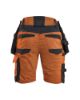 Afbeeldingen van BLÅKLÄDER Short dames met 2-weg stretch 7175 roest/zwart C38