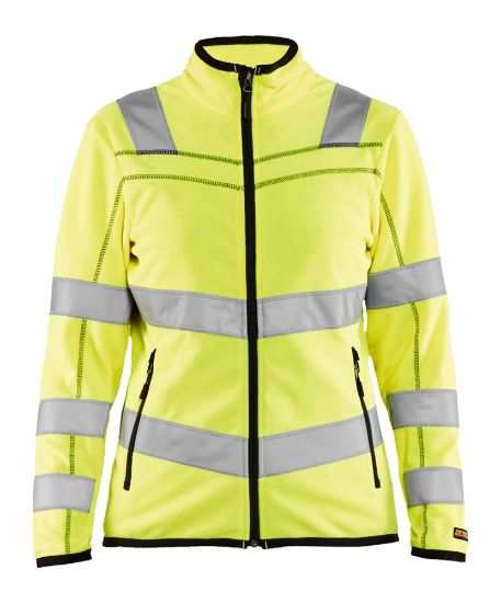 Afbeeldingen van BLÅKLÄDER Microfleecevest dames 4966 High Vis geel S